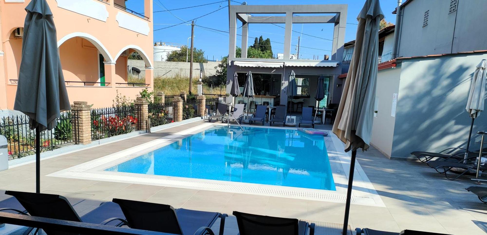 Dionisos Apts Gouvia By Estia Camera foto
